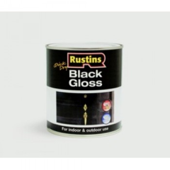 Quick Drying Black Gloss - 1L