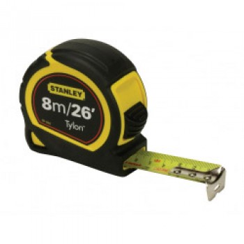 Tylon Tape Measure - Length: 8m (26ft) x Width: 25mm