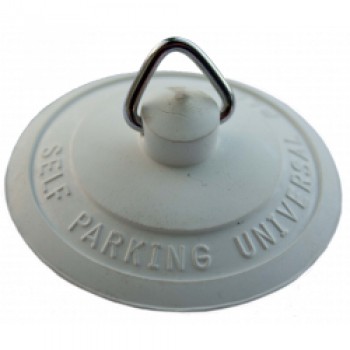 Self Park Plug White Rubber - Bath