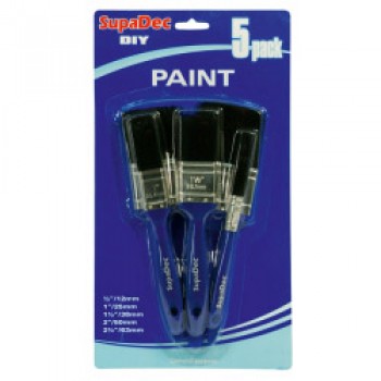 Paint Brush Set - 12mm, 25mm, 38mm, 50mm, 63mm