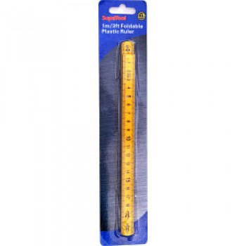 Plastic Folding Rule - 1m