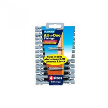 All In One Better Value Fixings - 52 Pack