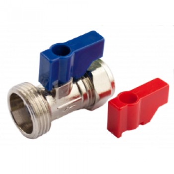 Straight Valve (Hot/Cold) - 15mm x 3/4 BSP