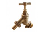Hose Union Bib Tap - 1/2 x 3/4 B.S.P. Long
