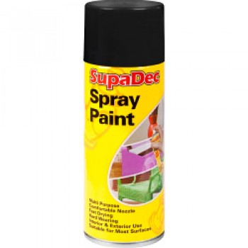 Spray Paint - 400ml Gloss Black Spray Paint - 400ml Gloss Black