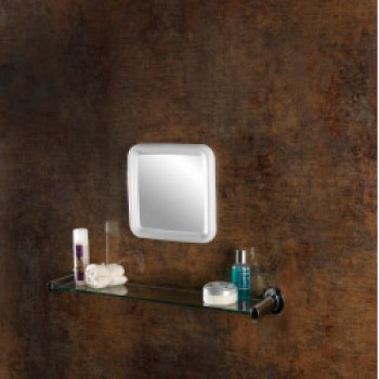 Square Plastic Mirror - 21 x 21cm