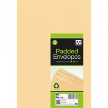 Padded Brown Envelopes - 240 x 345 Pack 3