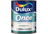 Once Coat Satin Wood 750ml - Brilliant White