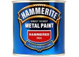 Metal Paint Hammered 250ml - Red